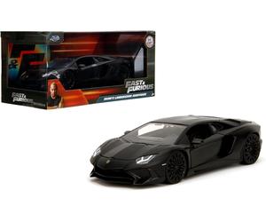 Jada 1:24 Fast & Furious Shaw's Lamborghini Aventador - Black 36152..