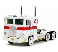 JADA 1/24 HOLLYWOOD RIDES - G1 OPTIMUS PRIME WITH ECTO 1 GRAPHICS 35572