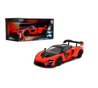 Jada 1:24 McLaren Senna Orange - Fast & Furious Diecast Car - 35485