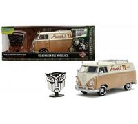 JADA 1/24 TRANSFORMERS RISE OF THE BEASTS WHEELJACK 1962 VW BUS WITH BADGE 34264