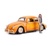 Jada 30114 1:24 Bumblebee VW Beetle with Diecast Charlie Figure