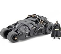 Jada 1:24 W/B METALS - DC - THE DARK KNIGHT BATMOBILE & BATMAN 98261