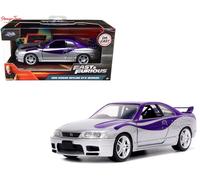 Fast & Furious 1:32 1995 Nissan Skyline GT-R(BNCR33) Die-Cast Car, Toys for Kids and Adults