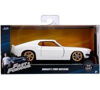 Jada 1/32 - Fast & Furious - Roman's 1969 Ford Mustang White & Black - 99517