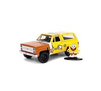 Jada - 1:32 HWR - 1980 Chevy K5 Blazer With Spongebob Figure