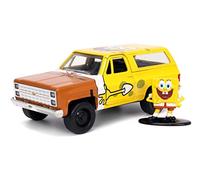 Jada - 1:32 HWR - 1980 Chevy K5 Blazer With Spongebob Figure