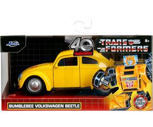 Jada 1:32 Scale Transformers G1 Volkswagen Beetle-Bumblebee-35595