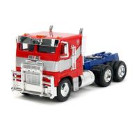 Transformers Rise of The Beast 1:32 Optimus Prime w/Robot On Chassis Die-Cast Car, Toys for Kids and Adults