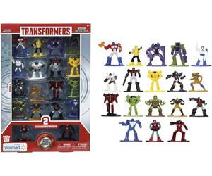 Jada 1.65inch Transformers Diecast Nano MetalFigs 18 Pack