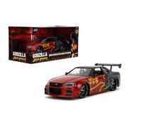 Jada Godzilla 1:24 Die Cast 2002 Nissan Skyline GT-R (R34)