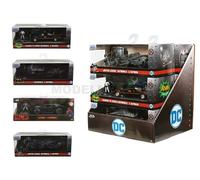 JADA 253213006 Batman Batmobile Scale 1:32 Assorted Models (3) With Character