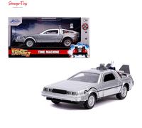 Jada Hollywood Rides Back To The Future II Delorean Time Machine 1:32 Diecast