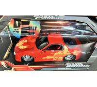 Jada Orange Julius\' Mazda RX-7 \Fast & Furious\" Movie 1/24 Diecast Model Car by Jada"