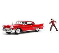 Jada 31102 Hollywood Rides 1:24 1958 Cadillac Series 62 With Freddy (US IMPORT)