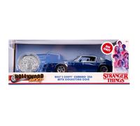 JADA 31110 1/24 Billy 's 1979 Chevy Camaro Blue with medal Coin Stranger Things