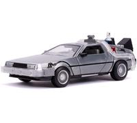 Official Back To The Future BTTF 2 1989 DeLorean Time Machine 1/24 Scale Jada Toys Figure