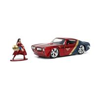 Jada 33089R Pontiac Miniature Collection Car, Red/Blue