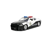 Jada 33665BK Collectible Miniature Car, Black/White