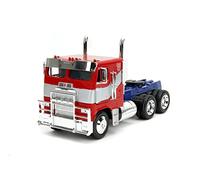 Transformers Rise of The Beast 1:24 Optimus Prime w/Robot On Chassis Die-Cast Car, Toys for Kids and Adults