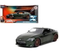 Jada 34791 1:24 Fast & Furious 1972 Datsun 240Z- Glossy Dark Green