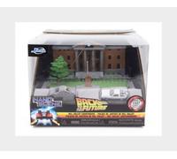 JADA 34804BR Diorama Nano Hill Valley Courthouse Scene Time Machine - Back To