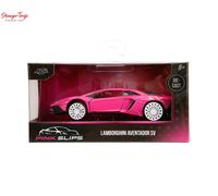 Jada Pink Slips 1:32 Lamborghini Aventador Die-Cast Car, Toys for Kids and Adults