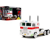 Jada 35572 1:24 Transformers G1 Optimus Prime w/Ecto 1 Graphic