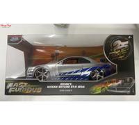 Jada Academy Fast & Furious 2002 Nissan Skyline GT-R R34 1/24 Scale Model