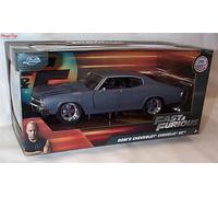 Fast and Furious 1970 Chevy Chevelle SS Primer Grey 1:24 Jada 97835 253203002 Jada Multi One Size