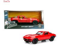 FAST & FURIOUS 8 Lettys Chevy Corvette 1/24 SCALE DIECAST OPENING FEATURES JADA