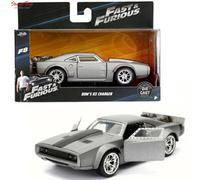 Jada 1:32 Scale Model Fast & Furious 8 Dom's Ice Charger Grey JA98299