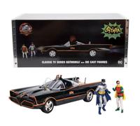 Jada 98625 - Batman Classic TV Series Batmobile with Figures & Lights - 1/18 NEW