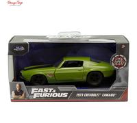 Jada Diecast Model Car Dom's 1973 Chevy Camaro Fast & Furious 1/32 Scale 13 cm Collector's Series