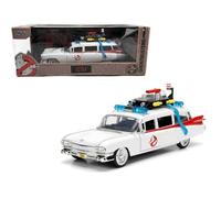JADA 1/24 CADILLAC GHOSTBUSTERS ECTO-1 WHITE / RED 99731