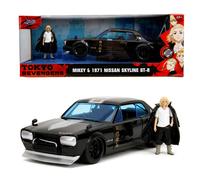 Jada Anime Rides Tokyo Revengers 1971 Nissan 1:24 Diecast Car