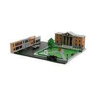 Jada Back To The Future Diorama Hill Valley Courthouse Square Figure
