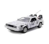 Jada BACK TO THE FUTURE TIME MACHINE R1 1:24 scale model vehicle to collect, play and display, suitable for gift, party favors, Christmas and birthdays