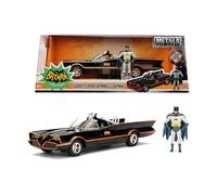 Batman 1966 Classic Batmobile with Figure 1:24 Model