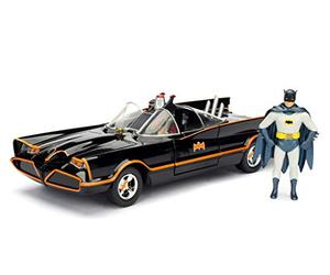 Jada Batman 1966 Classic Batmobile Scale Die -Cast Replica, Multi-coloured, Escala 1:24