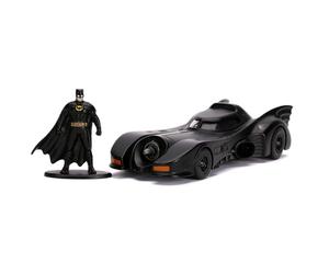 Jada BATMAN 1989 DIE-CAST BATMOBILE WITH FIGURE 1:32 SCALE REPLICA IN CDU