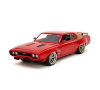 Big Time Muscle 1:24 1972 Plymouth GTX Die-Cast Car, Toys for Kids and Adults(Red)