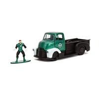DC Comics 1:32 1952 Chevrolet COE Pickup Die-Cast Car & 1.65" Green Lantern Figure, Toys for Kids and Adults