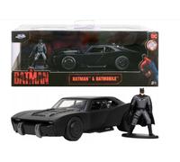 Jada Dickie Toys Batman & Batmobile DC Car Model Black Diecast 1:32 Scale