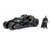 Jada Diecast DC Batman The Dark Knight Batmobile With Figure - 1:24 Collection