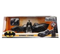 Jada Diecast DC Comics Batman 1989 Batmobile With Figure - 1:24 Scale Collection