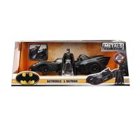 Jada Diecast DC Comics Batman - 1989 Batmobile With Figure - 1:24 Scale Collection