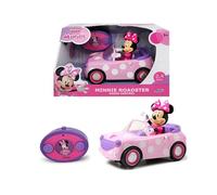 Jada - Disney Radio-Controlled Minnie Roadster - Forward and Backward - Figure Included - Licensed for 3 Years