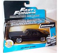 Jada Fast and Furious 7 Lettys Plymouth Barracuda Black & Matt Grey car 1.32 scale diecast model