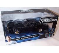 Jada FAST & FURI0US 1977 Pontiac Firebird Black car 1:24 scale diecast model
