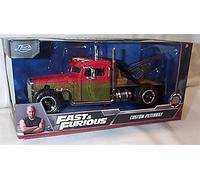 Jada FAST & FURI0US Hobbs & Shaw Custom PETERBILT-T0W Truck 1:24 scale diecast model